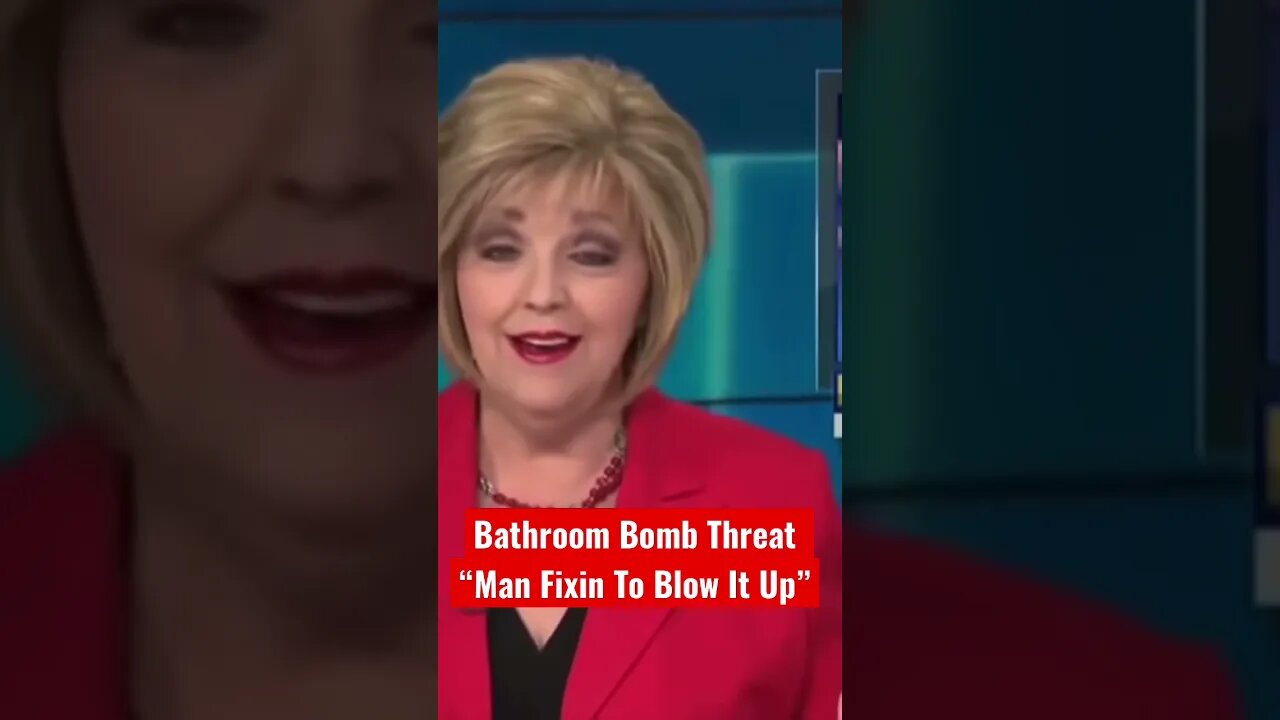 Funny News Video • Man Threatens To “Blow It Up” in Restroom #shorts #funnyshorts #funnyvideo