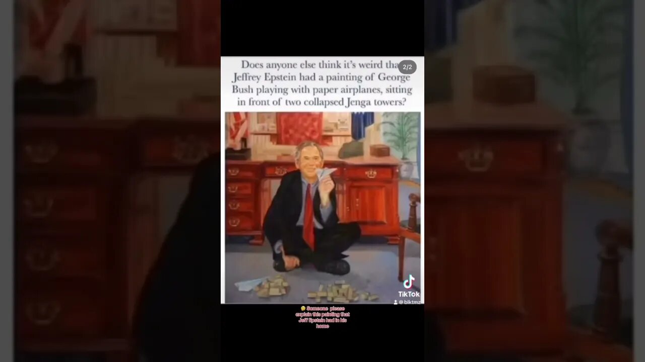 Creepy painting found in Jeff Epstein home Reveals the truth about … 🤫