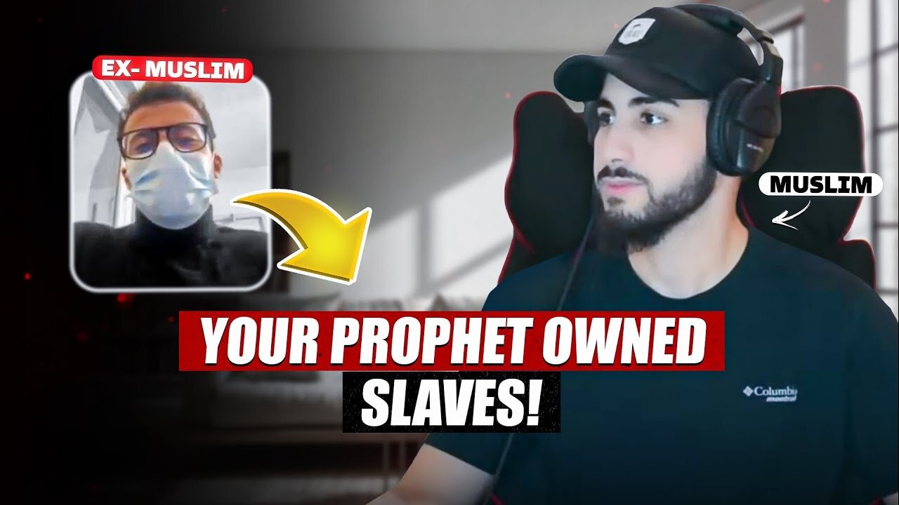 Masked Apostate Confronts Muslim On Slavery In Islam! Muhammed Ali