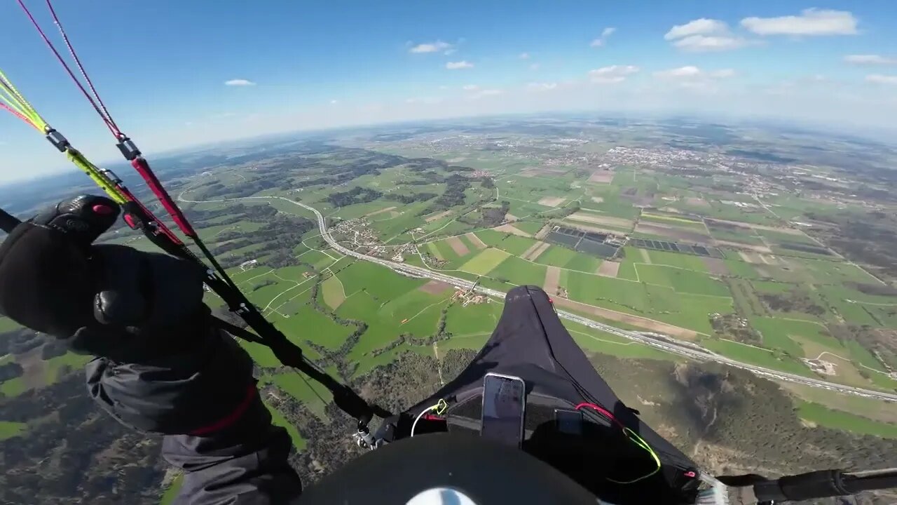Gleitschirm Streckenflug am Sulzberg - einfach mal nach Hause fliegen-18