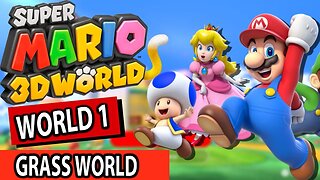 Super Mario 3D World - All New DLC Characters (HD) Gameplay walkthrough 100% - No Commentary