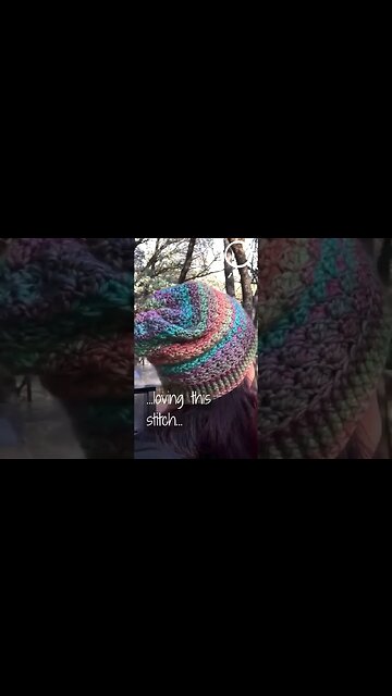 Rainbow Crochet Beanie Tutorial Using the Suzette Stitch - Coming Soon?