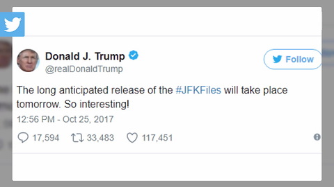 Trump: Secret JFK Files Release Will Be ‘Very Interesting’