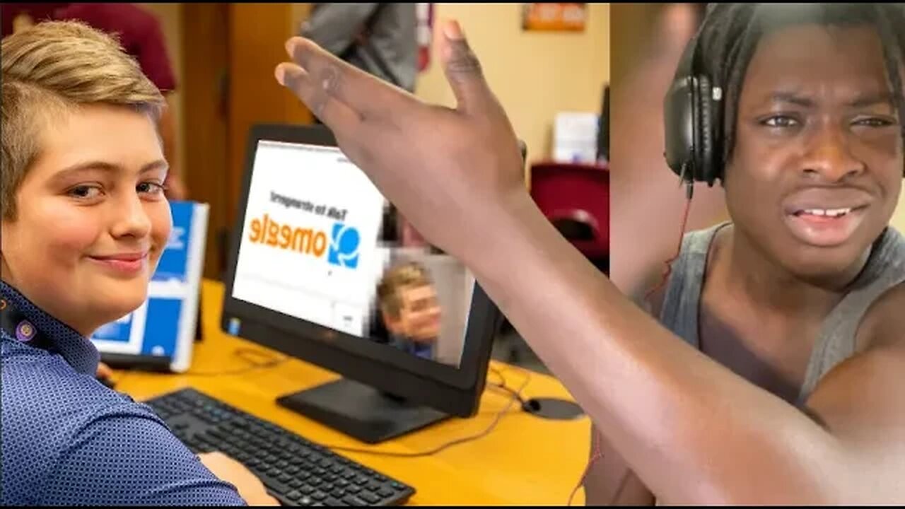 Met The BIGGEST Racist On Omegle (I got angry)