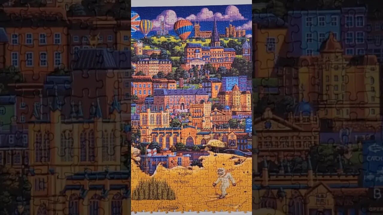 60000 Pieces What a Wonderful World Day 17 Bag 41! #puzzles #shorts #jigsawpuzzles