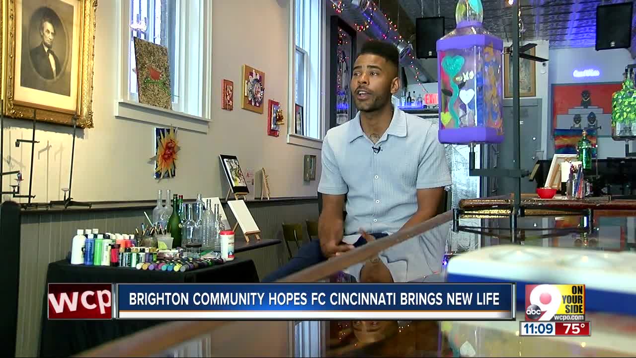 Business owners in West End's Brighton Arts District hopes FC Cincy stadium prompts growth