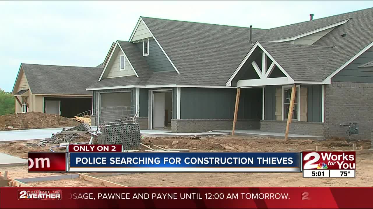 home builders see rise in thefts