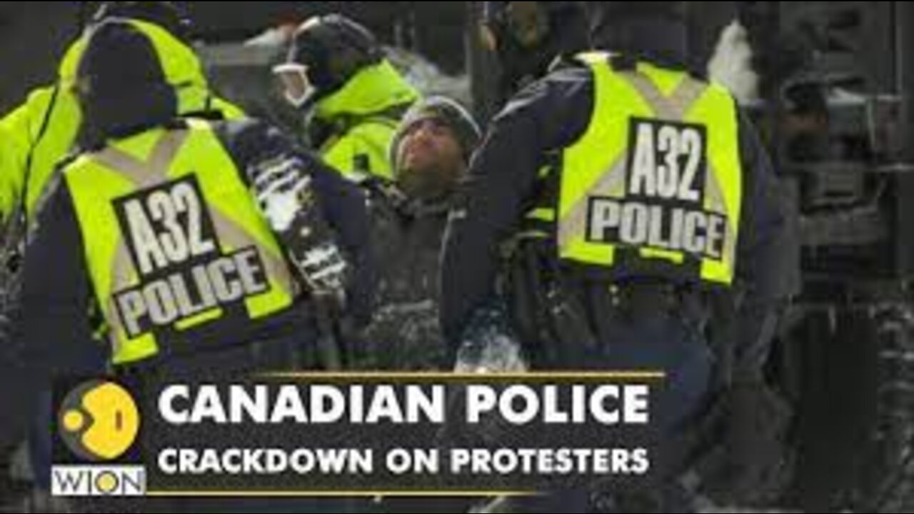 Canada Truckers Protest: Police arrest 77 demonstrators in Ottawa | World English News | WION