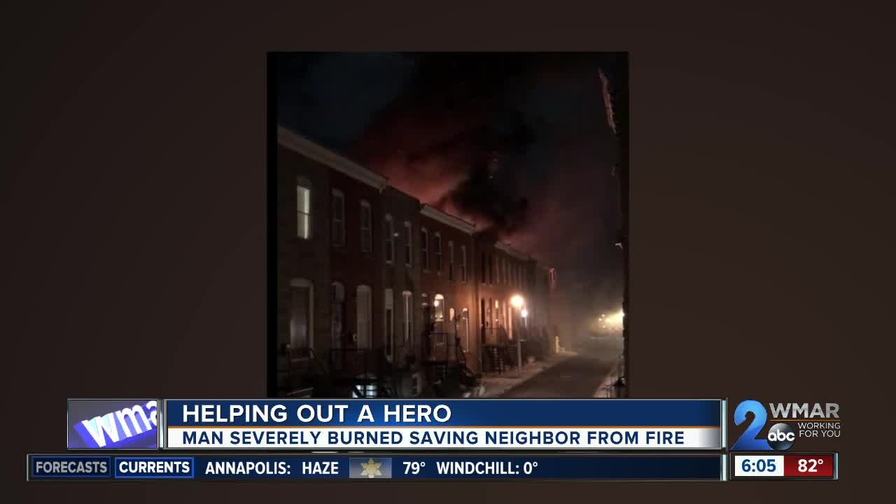 Helping out a hero