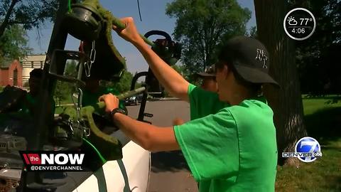 Denver teen set to attend CU this fall, a dream possible thanks to lawn mowing biz he launched at age 12