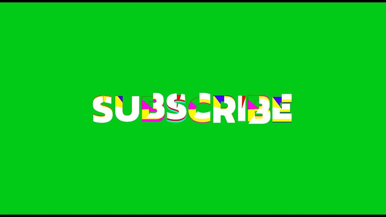 YouTube Like Subscribe Radial Text Green Screen Effect Motion Graphics 4K Copyright Free