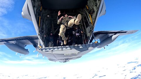 Silver Wings Skydive team tandem out of C-130