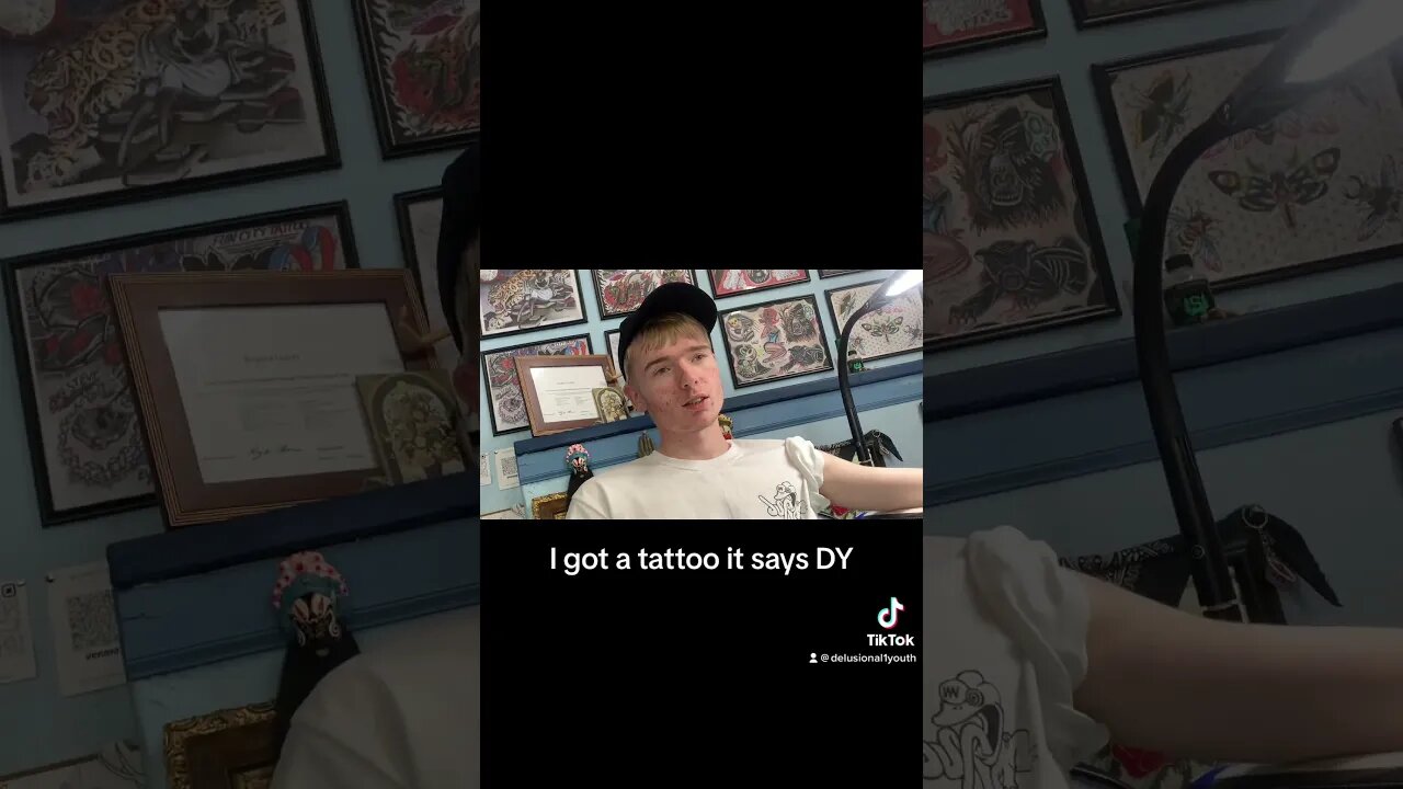 TATTOO???? #shortsfeed #shorts #funny