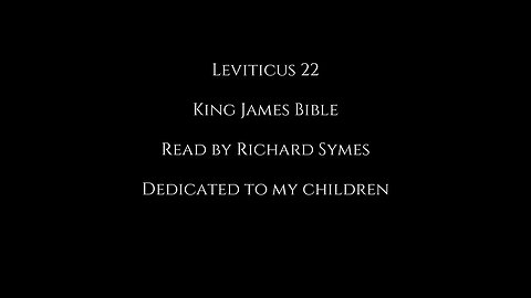 Leviticus 22