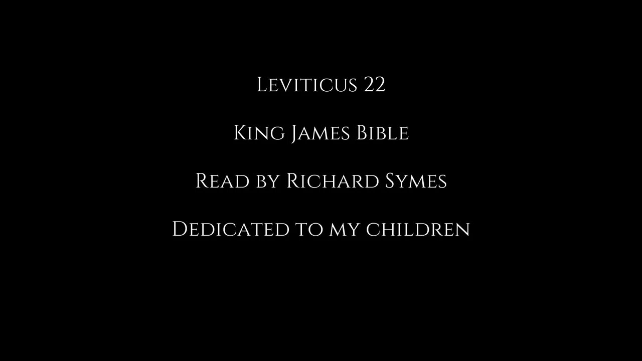 Leviticus 22