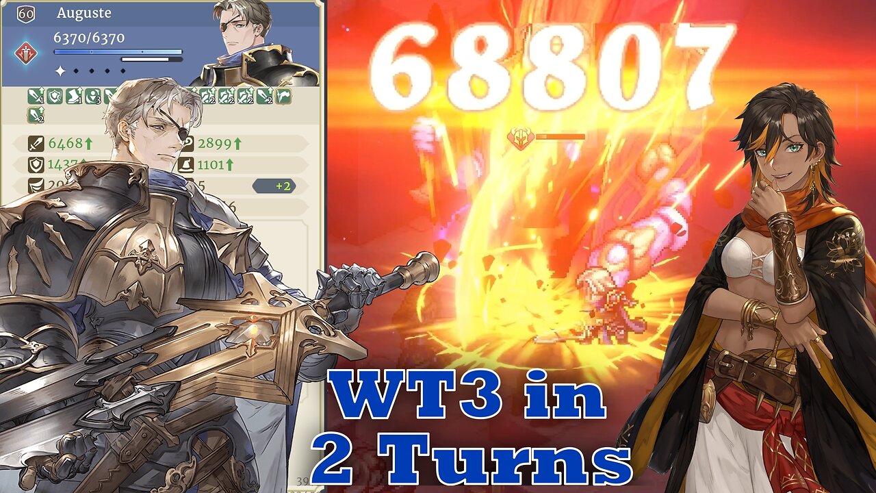 Homa & Auguste Vs Weapon Trial III lv 70 in 2 Turns