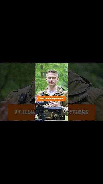 Illumination Settings In LPVO Accufire EVRO 6