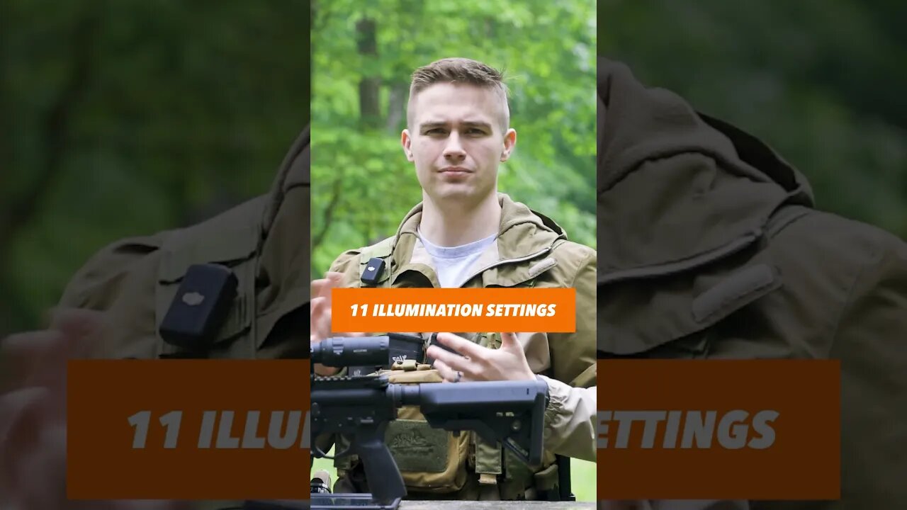 Illumination Settings In LPVO Accufire EVRO 6