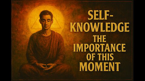 Self knowledge, The Importance of This Moment