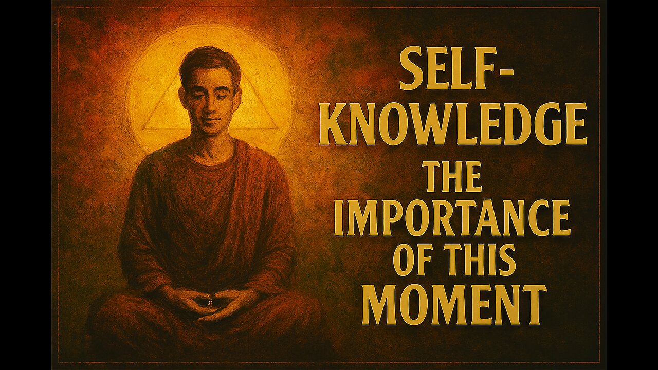 Self knowledge, The Importance of This Moment