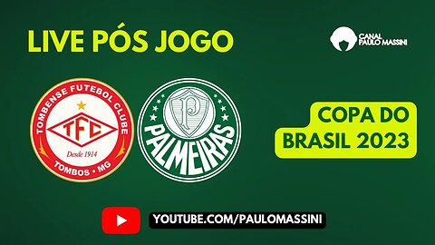 PÓS-JOGO TOMBENSE 1 X 1 PALMEIRAS. ENTREVISTAS E A COLETIVA DO ABEL FERREIRA.