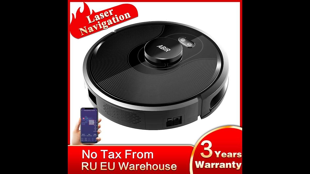 Robot Vacuum Cleaner ABIR X8