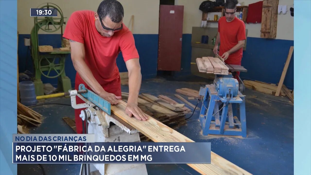 No Dia das Crianças: Projeto Fábrica da Alegria Entrega mais de 10 Mil Brinquedos em MG.