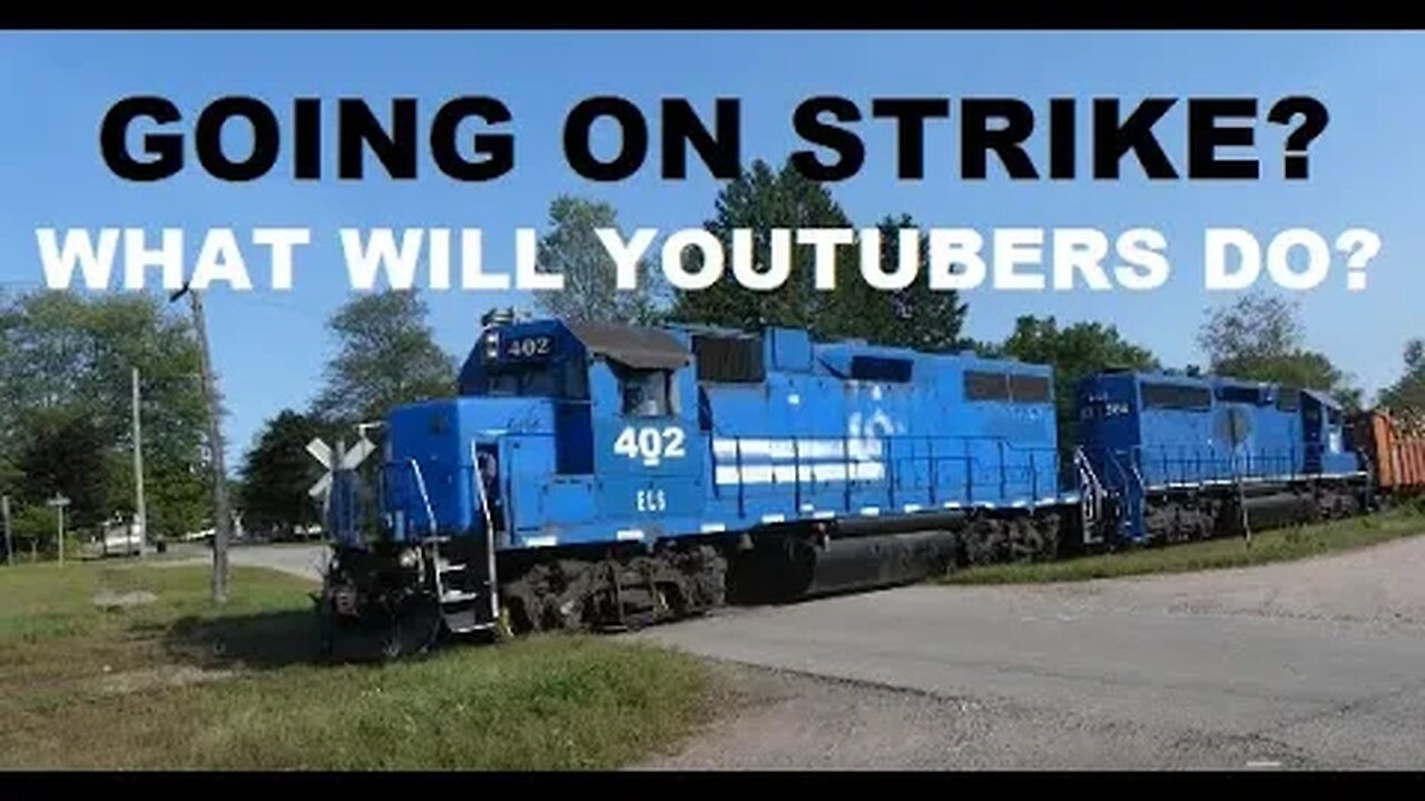 Will The Railroad STRIKE Stop Freight Trains In Upper Michigan Too? #trains | Jason Asselin