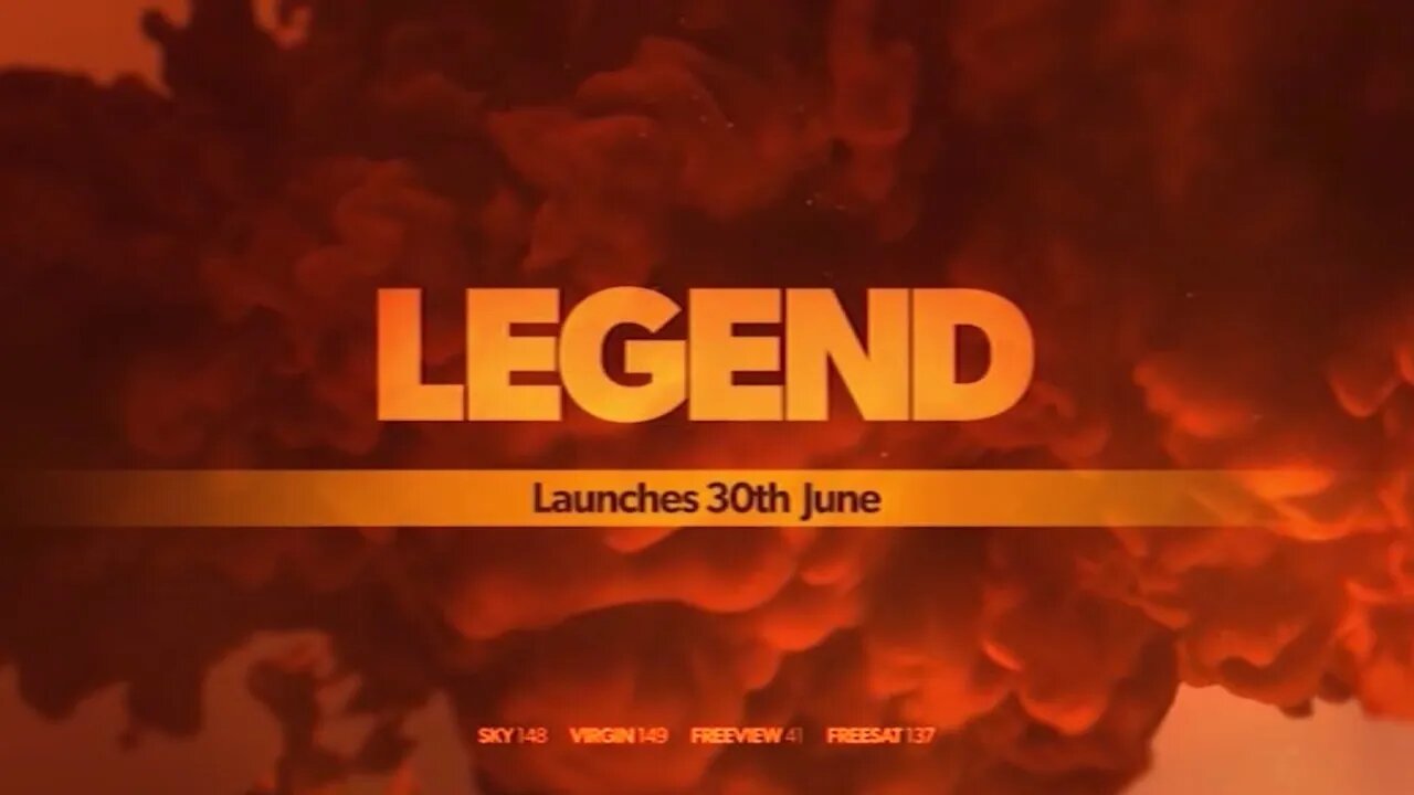 Horror Channel becomes Legend from 30th June 2022