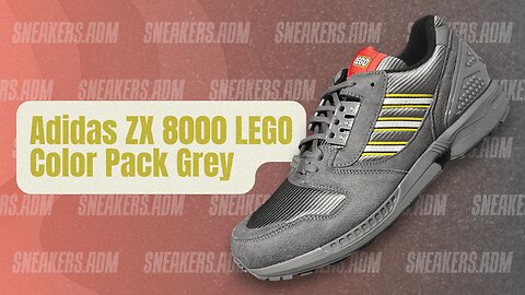 Adidas ZX 8000 LEGO Color Pack Grey - FY7080 - @SneakersADM