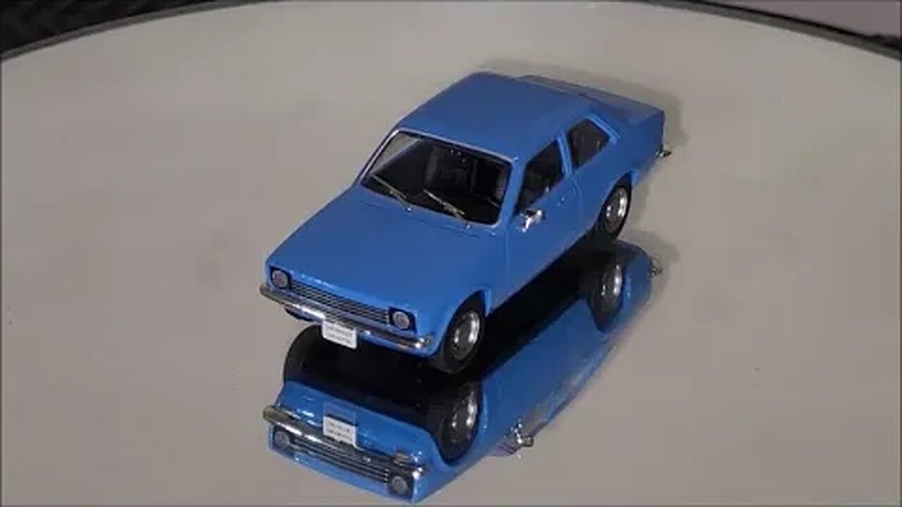 Chevrolet Chevette 1977, escala 1:43 - Carros Inesquecíveis do Brasil