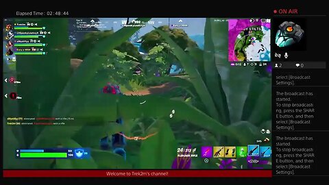 Fortnite with Eazy, Lucky and Trek2m hunting down Looper's trying to Escape Day 617