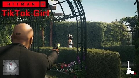 Hitman 3 Side Jobs: TikTok Girl