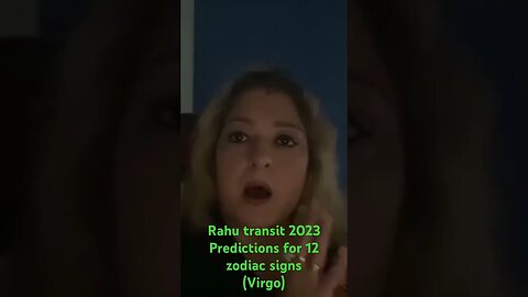 Rahu transit 2023 for Virgo lagna