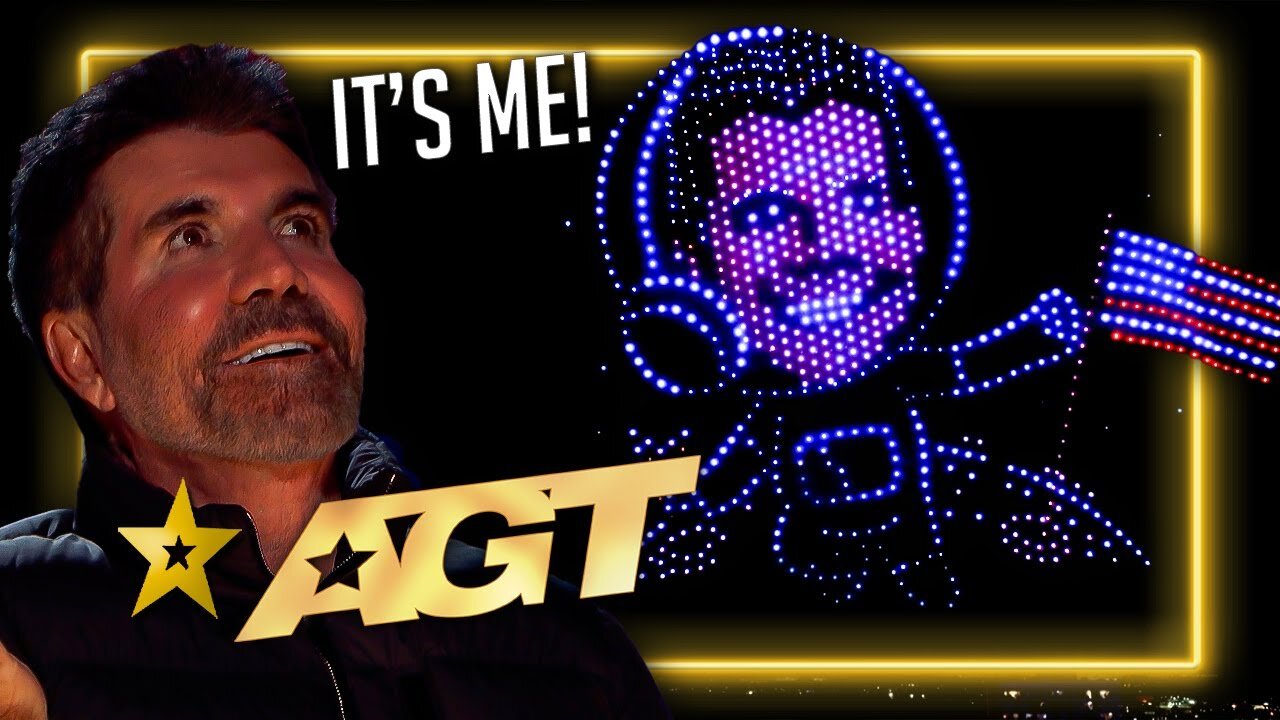 Simon Cowell in SPACE! Out-Of-This-World Audition Gets the Golden Buzzer on America's Got Talent