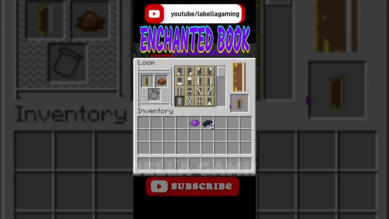 Enchanted Book Banner | Minecraft