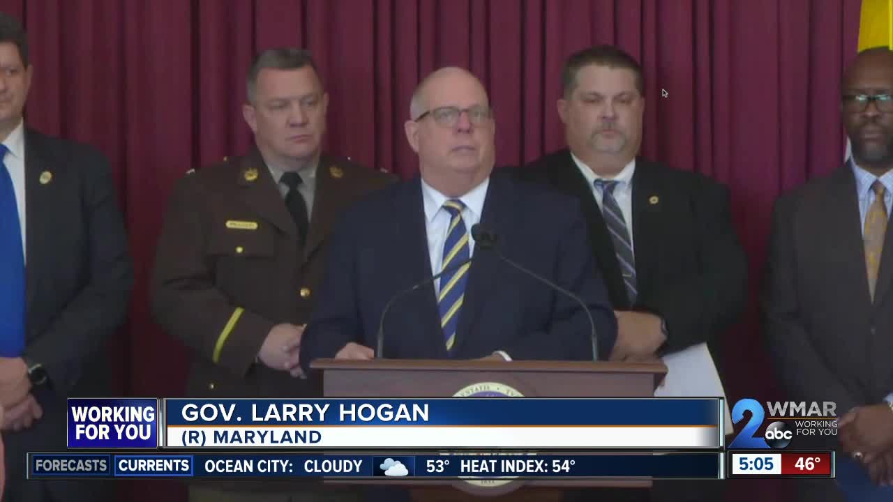 Gov. Hogan launches Violent Crime Joint Operations Center