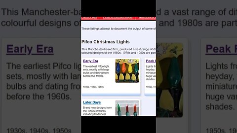 Check Out The Christmas Light Archive - #vintage #christmas #lights #archive #research #resource