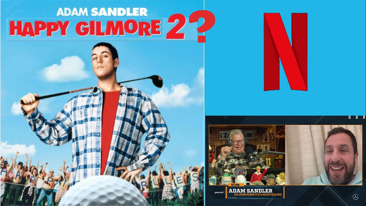 Adam Sandler Talking About Happy Gilmore Sequel