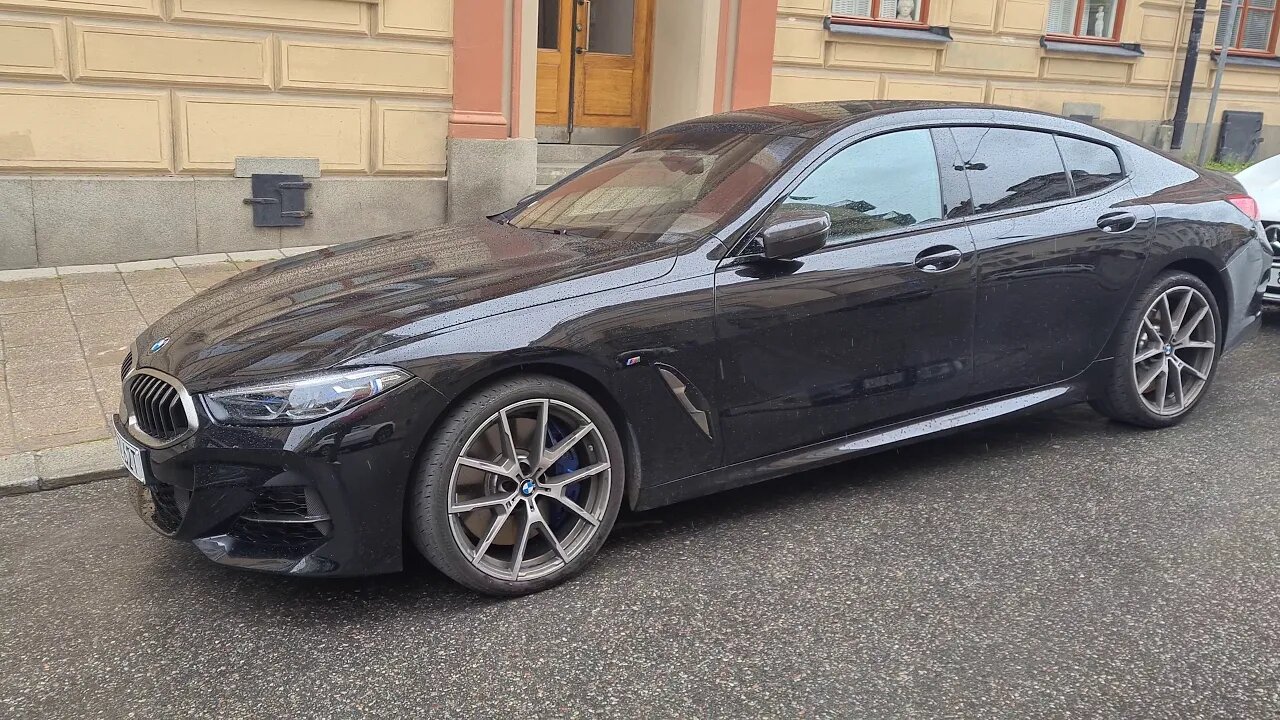 BMW M850i Gran Coupe Carbon Details (front spoiler, rear diffuser, mirrors) and 500 SEL [8k]