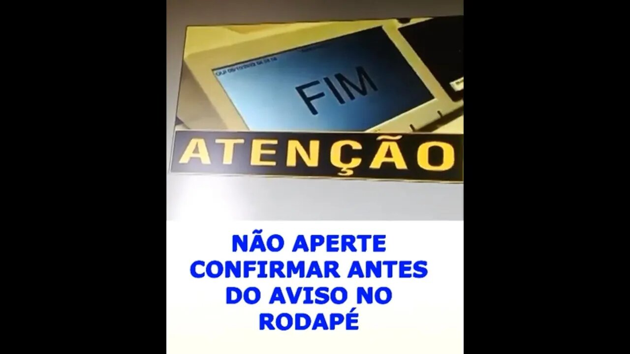 Nova urna tem mudança que pode fazer vc anular seu voto sem querer Atenção