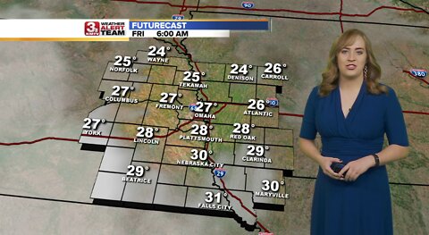 Audra's Morning Forecast