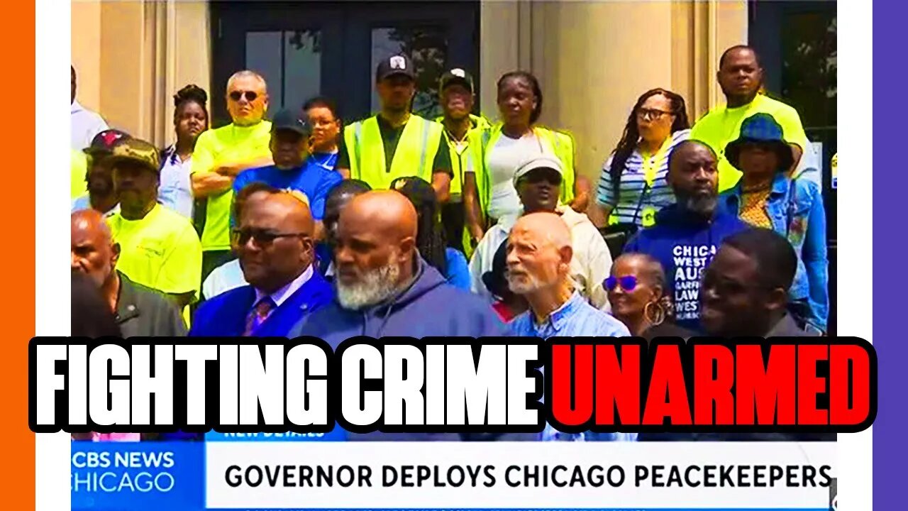 Chicago Deploys Unarmed Peacekeepers 🟠⚪🟣 NPC Crime