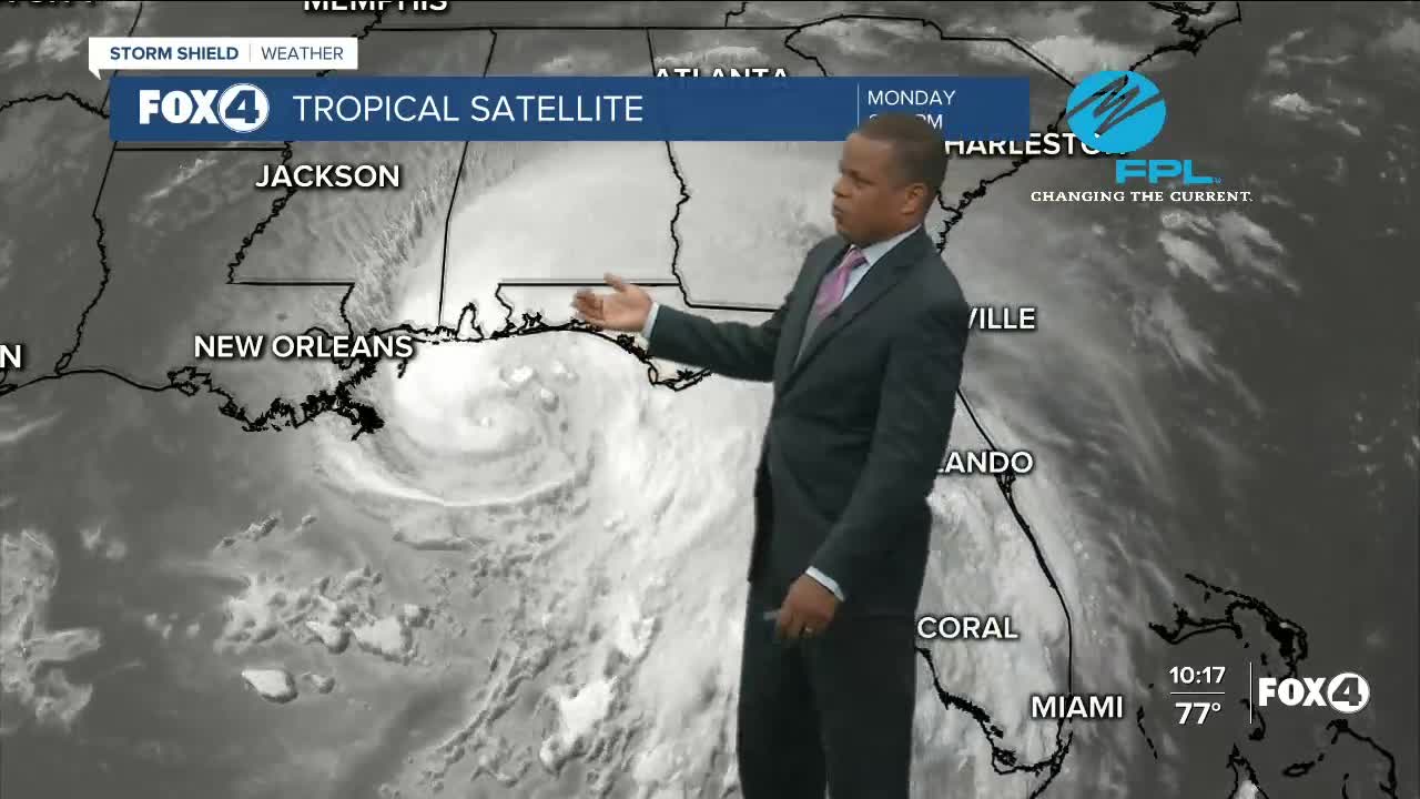 Hurricane Sally Update Monday 9/14 10 PM