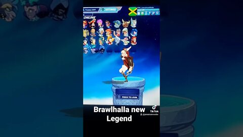 Brawlhalla new legend 2022