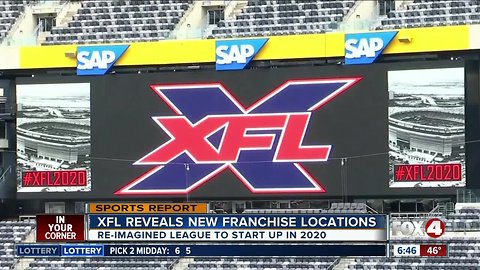 XFL returns in 2020 with team in Tampa as part of football league's relaunch