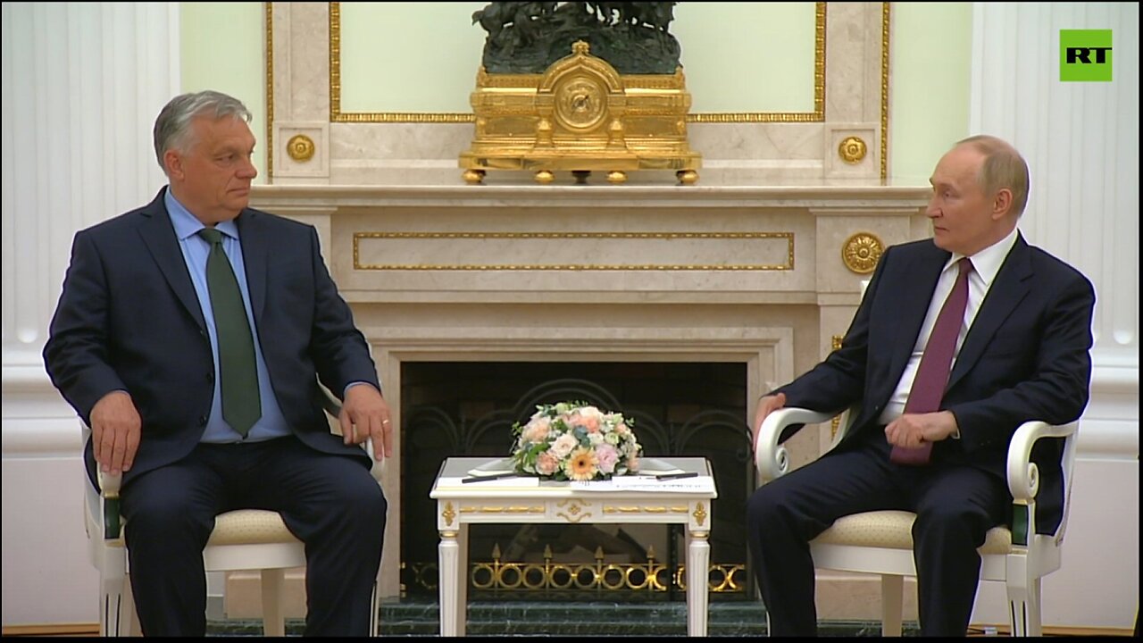 Hungary's PM Viktor Orban meets with Russia's President Putin, 5th July 2024