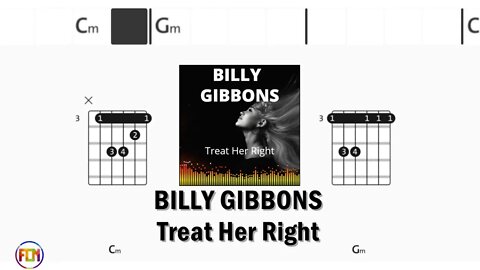 BILLY GIBBONS Treat her right - FCN Guitar Chords & Lyrics HD