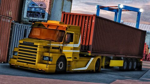 Brazilian Scania 113H with pet food container | Euro Truck Simulator 2