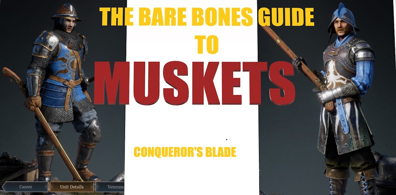 THE BARE BONES GUIDE TO MUSKETS